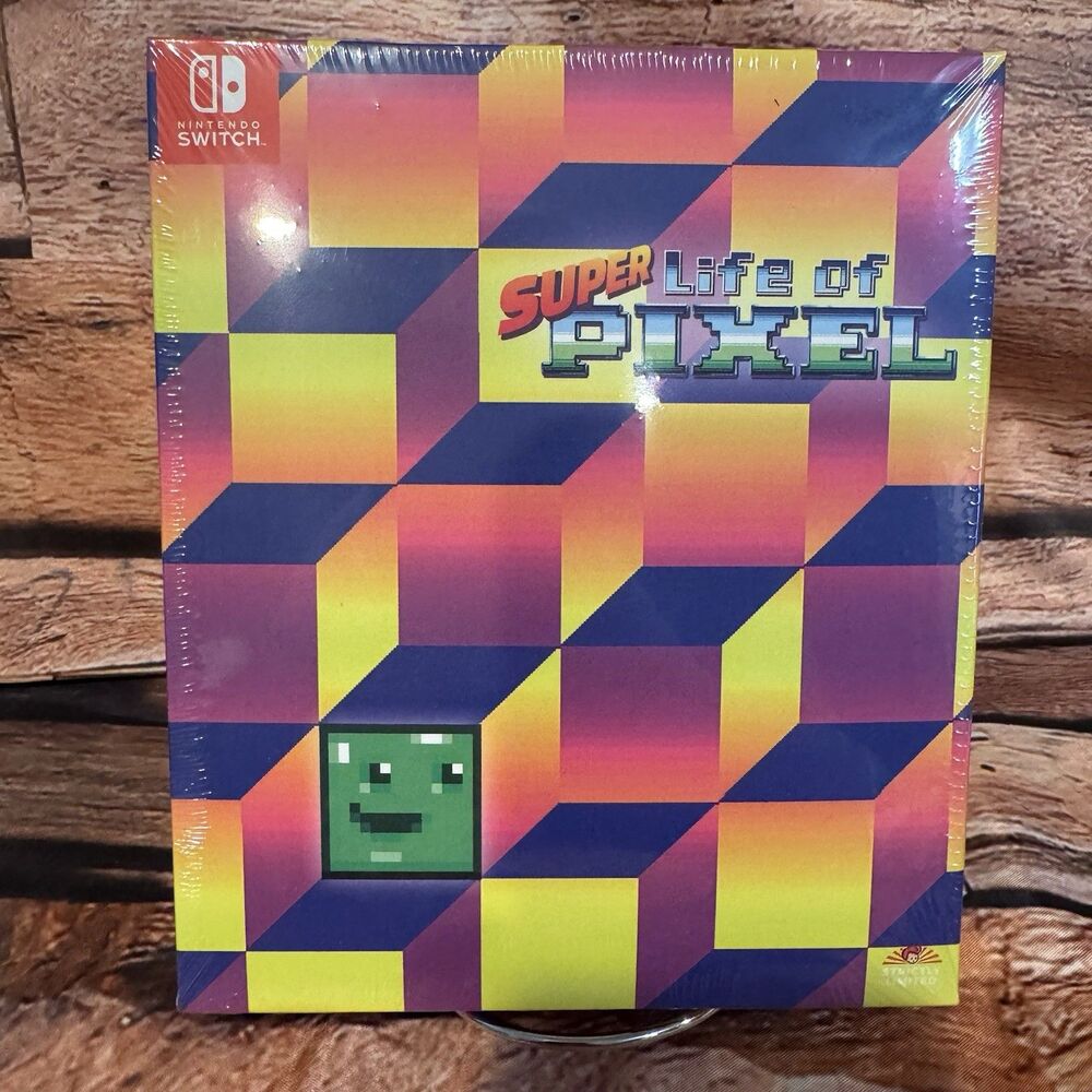 Super Life of Pixel Special Limited Edition Nintendo Switch Sealed Box SLG /1000